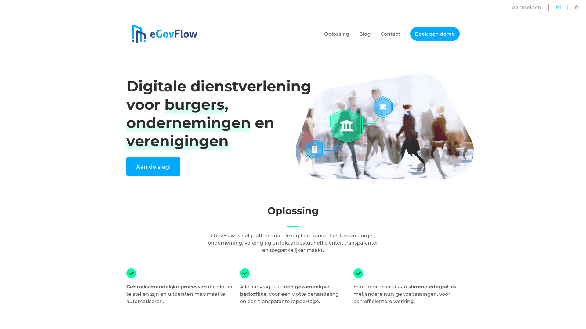 Vorschau des Projekts eGovFlow - Digitale Prozessplattform für Behörden