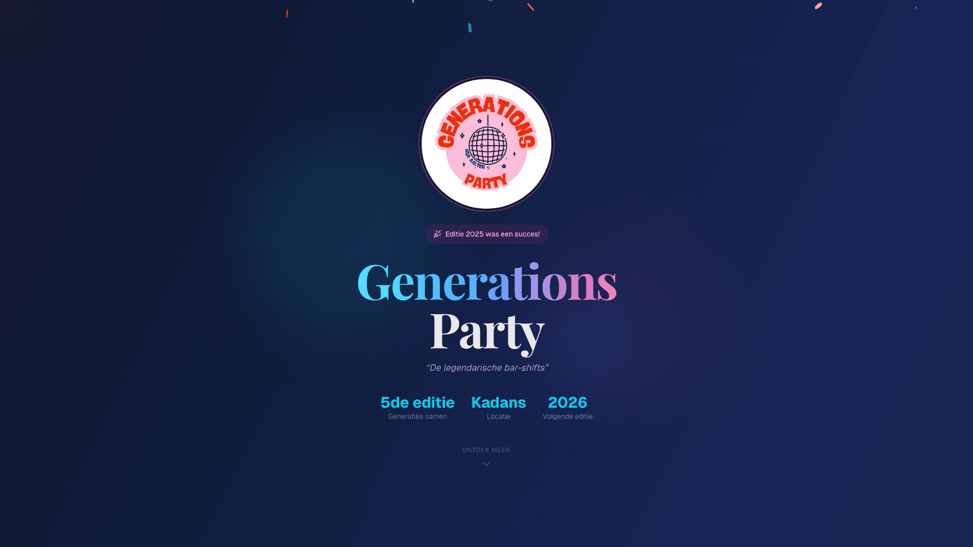 KSA Aalter Generations Party - Ehemaligentreffen 2025, Bild 1 von 1